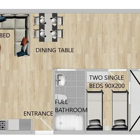 Luxury Penthouse - Rooftop Pool - 100m To The Sea Appartement