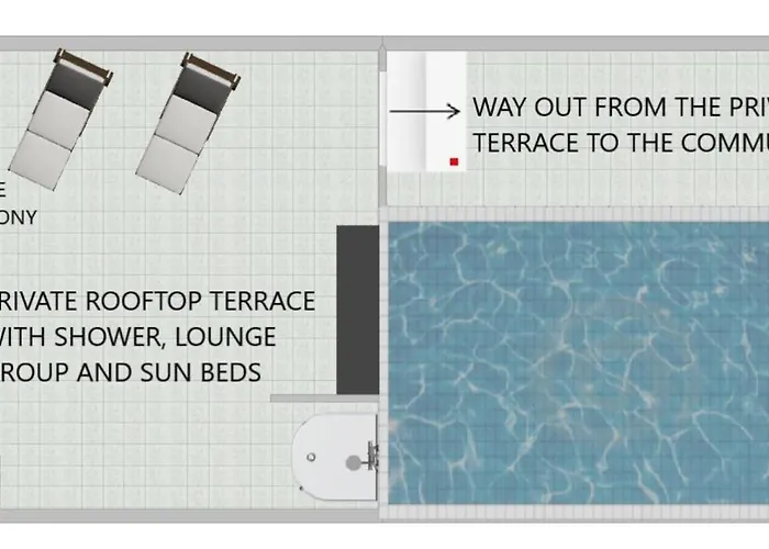 Luxury Penthouse - Rooftop Pool - 100m To The Sea Apartment