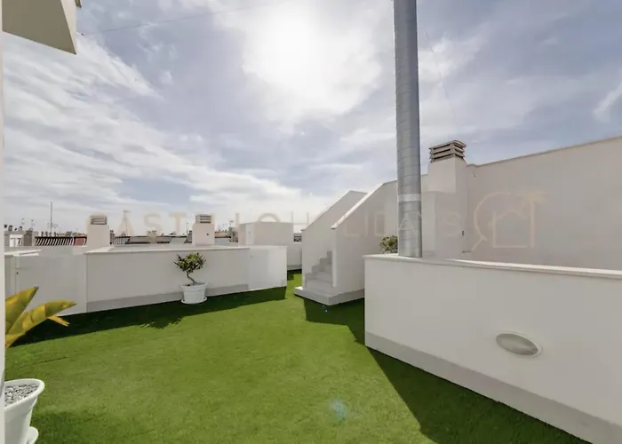 Lägenhet Luxury Penthouse - Rooftop Pool - 100m To The Sea Torrevieja